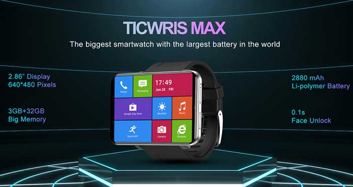 TicWris Max 스마트워치