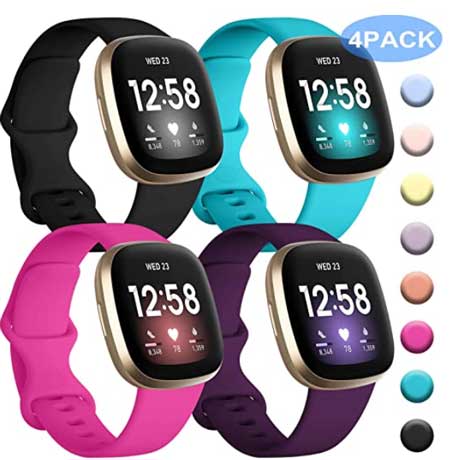 최고의 Fitbit Sense 시계 스트랩 - TPU, 가죽 및 금속 스트랩