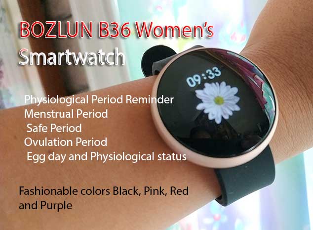 Bozlun B36 Lady Smartwatch 심층 검토