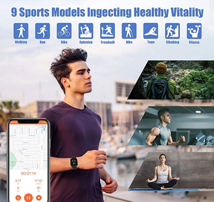 Aikela-Smartwatch-스포츠 기능