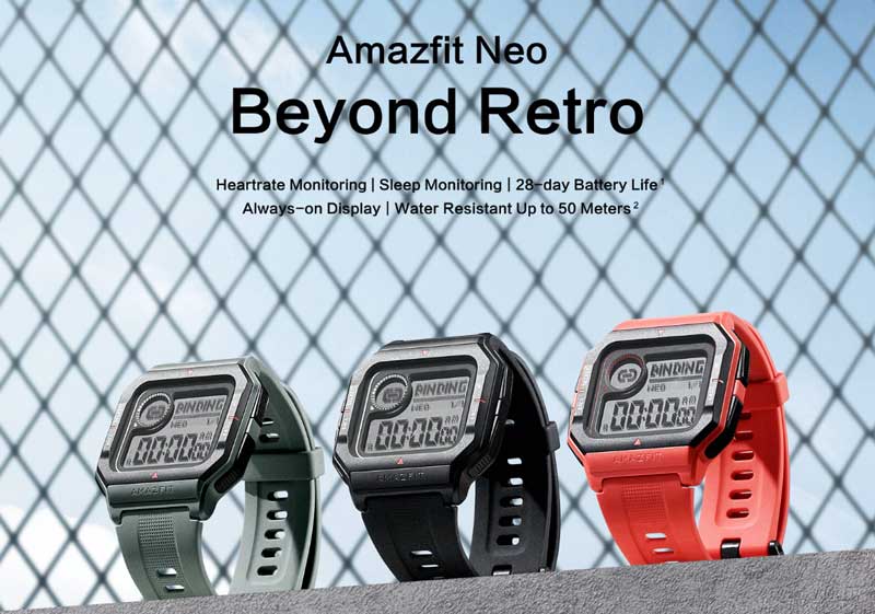 Amazfit Neo Smart Watch – 기능 검토
