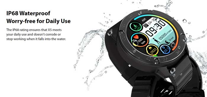 Blackview X5 Smartwatch – 내구성이 뛰어난 스포티한 Smartwatch