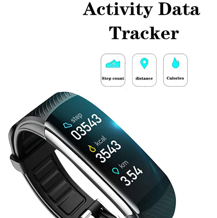 온도계가 있는 Blumelody Smartwatch /피트니스 트래커