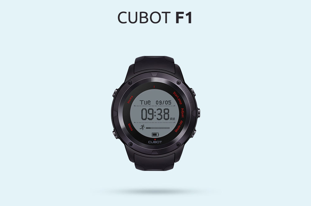 Cubot F1 스마트워치 – 스포티한 아웃도어 스마트워치