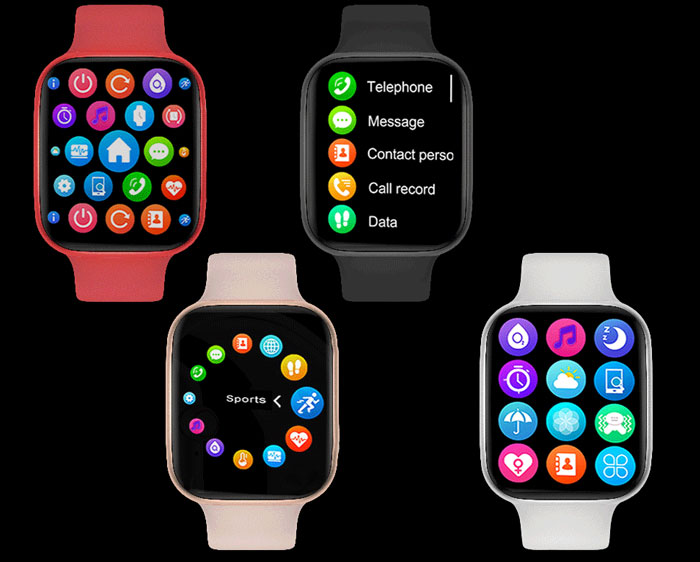 DW98 Smartwatch – 큰 화면 디스플레이 Smartwatch