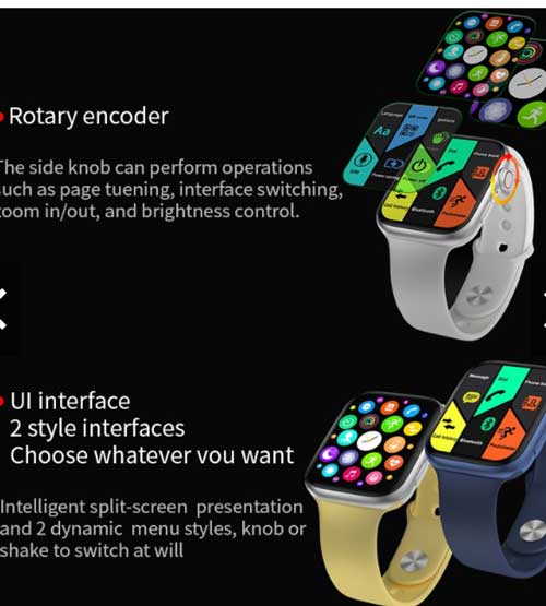FK100 Smartwatch – 무선 충전 탑재