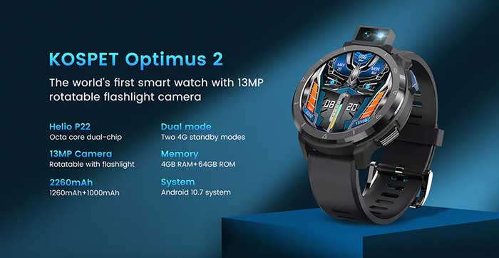 Kospet Optimus 2 Smartwatch – 기능 검토