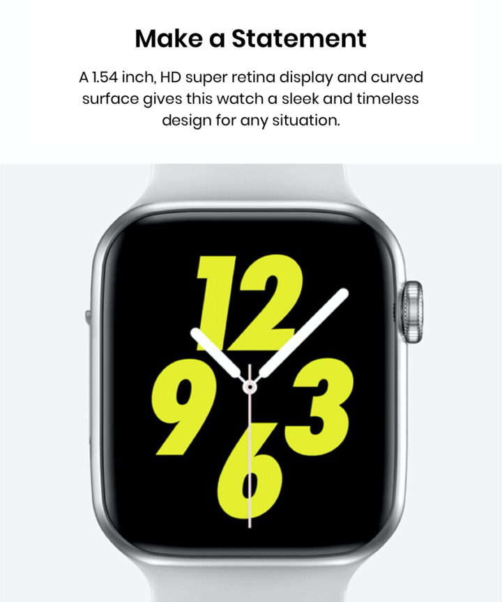 ModernMerch Smartwatch - 업그레이드된 2020 버전 - Watch 5 클론?