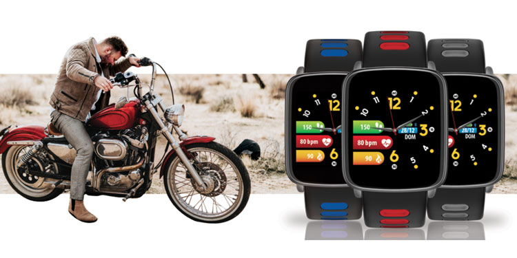 Techmade Smartwatch – TM 매크로 모델 – 트렌디한 스포츠 웨어러블