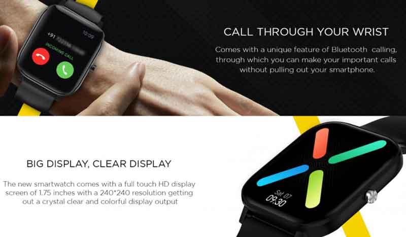Urban Lyf Smartwatch – 기능 검토, 블루투스 통화 탑재