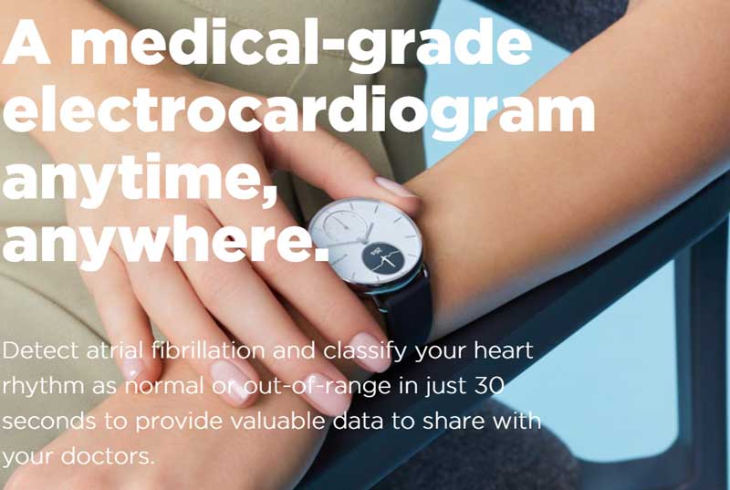 Withings Scanwatch 하이브리드 스마트 워치