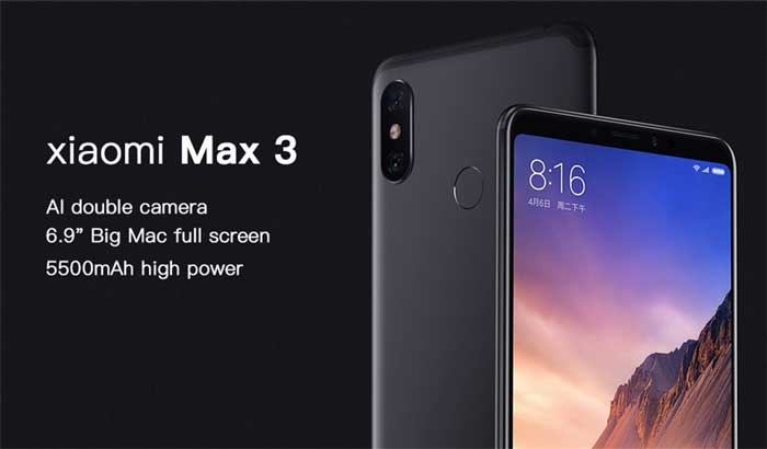 Xiaomi Mi Max 3 64GB – 쿠폰 코드