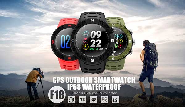 No.1 F18 Smartwatch – All Rugged Smartwatch + GPS