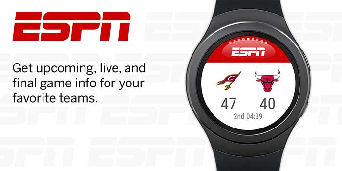 Galaxy Watch Active 2용 ESPN 앱