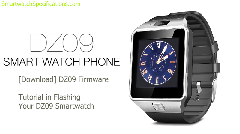 DZ09 펌웨어 다운로드 – DZ09 Smartwatch 플래싱 튜토리얼