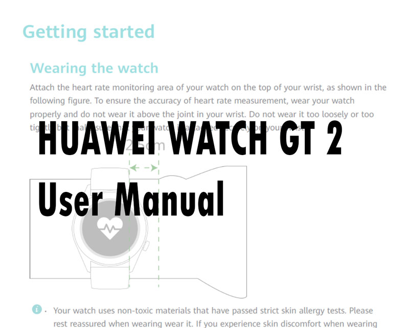 Huawe-Watch-GT2-사용 설명서
