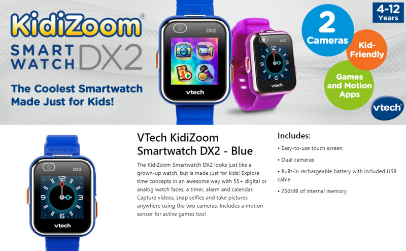 [문제해결] VTech KidiZoom DX2 스마트워치