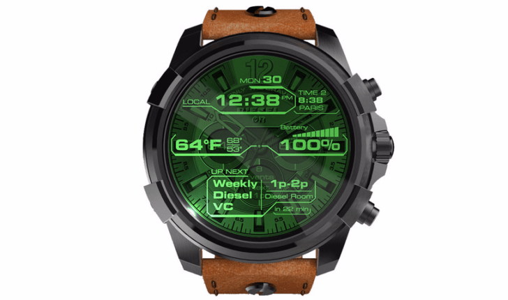 Diesel One Android Wear Smartwatch, 경기장에 입장