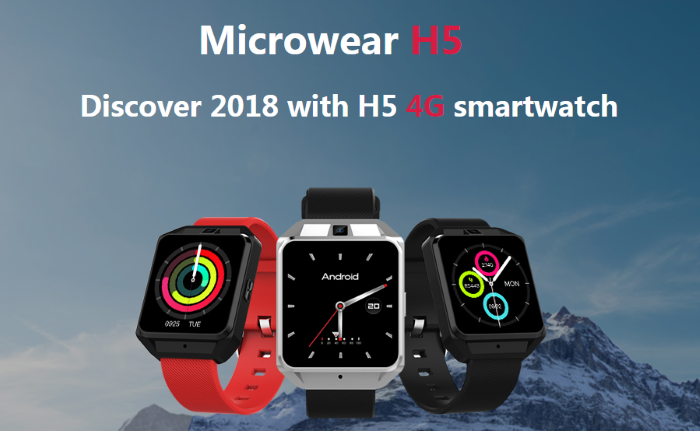 Microwear H5 – 당신의 패셔너블하고 저렴한 4G 스마트워치
