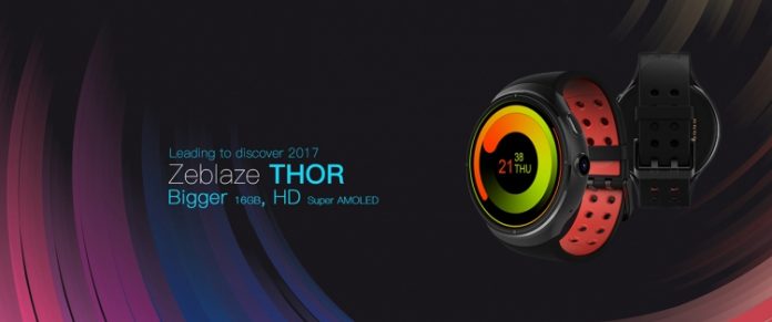 Zeblaze, Thor라는 원형 스마트워치 출시