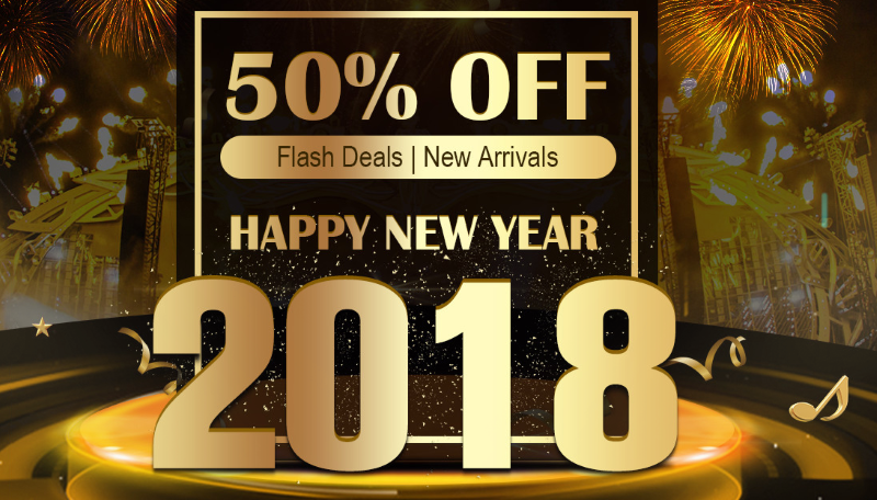 웨어러블을 포함한 Geekbuying 2018 신년 거래