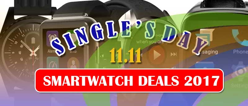2017년 11월 11일 Smartwatches 및 Smartbands 특가 상품